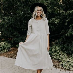 Roolee Clarice Button Dress